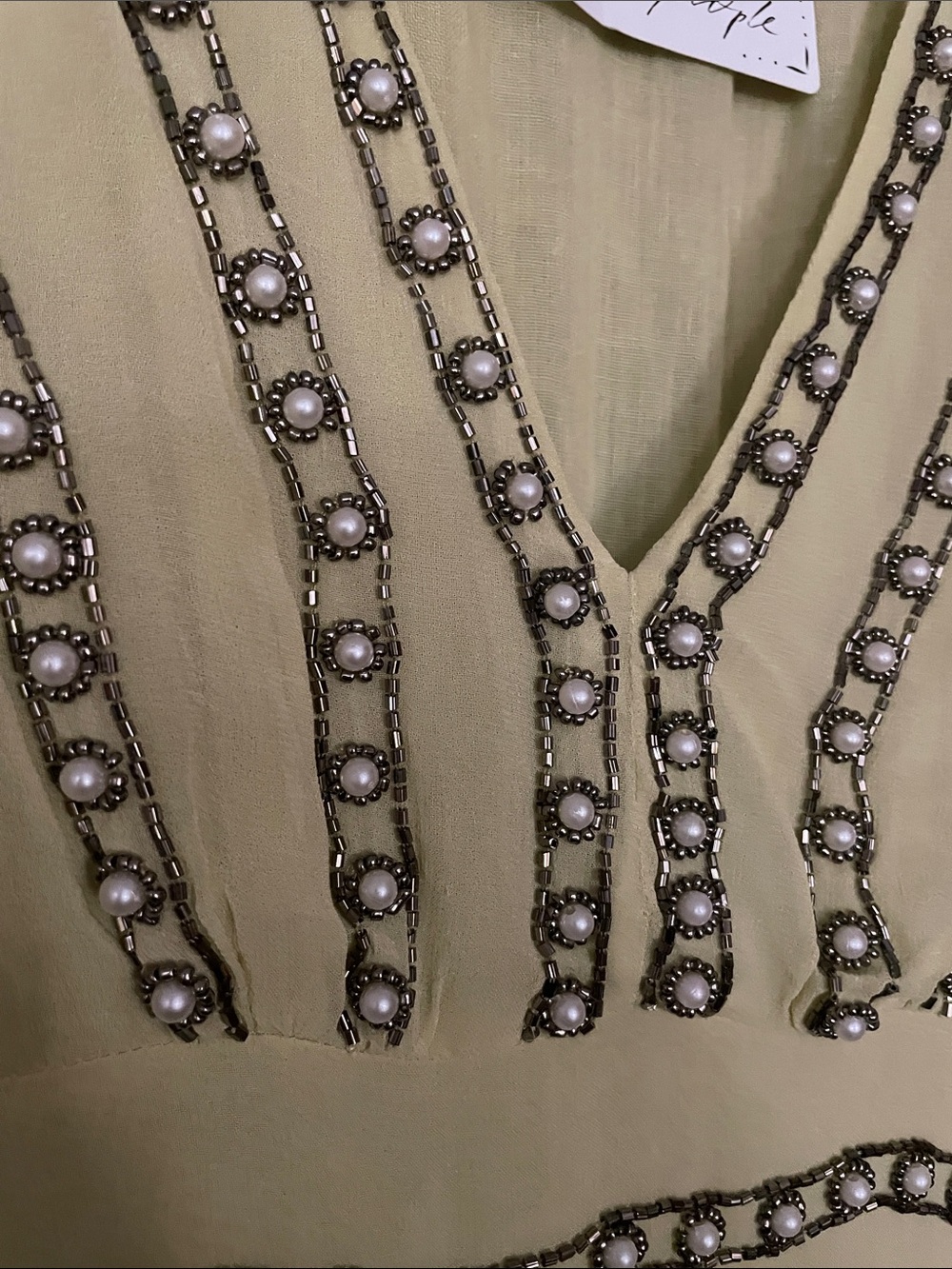 Jen's Pirate Booty for Free People Odyssey Beaded Mini Dress - Picture 8 of 8